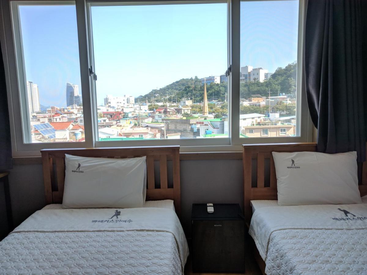 Backpackers In Yeosu Hostel Exterior foto